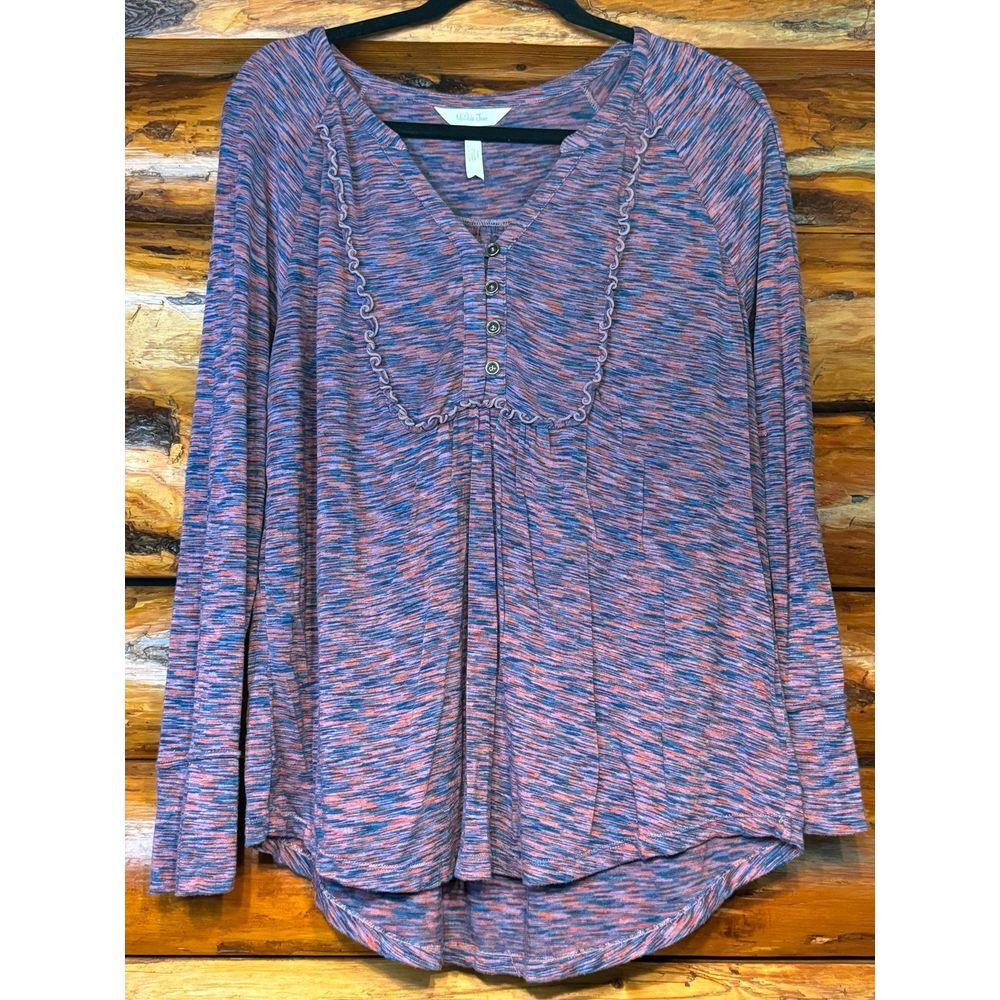 Matilda Jane Moments With You Planetarium Tunic Blouse Size Medium